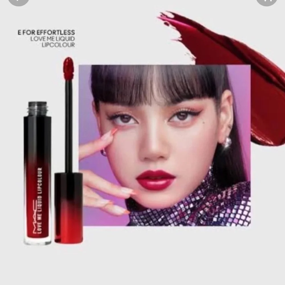 New MAC Love Me Liquid Lipcolour color 493 E For Effortless 0.1oz/3.1 ml